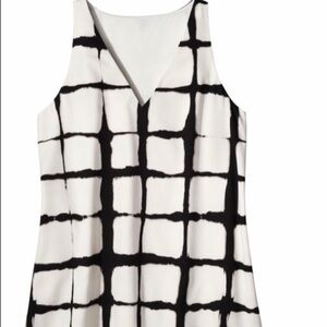 Adam Lippes for Target black and cream top